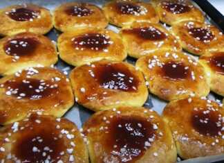 Μαλακά κουλουράκια με μαρμελάδα