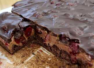 Πάστα κεράσι με σοκολάτα