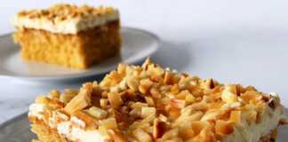 Σιροπιαστό κέικ αμυγδάλου Σιροπιαστό κέικ αμυγδάλου