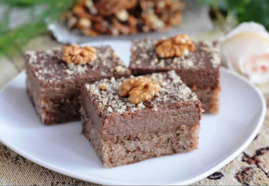 κέικ με καρύδι