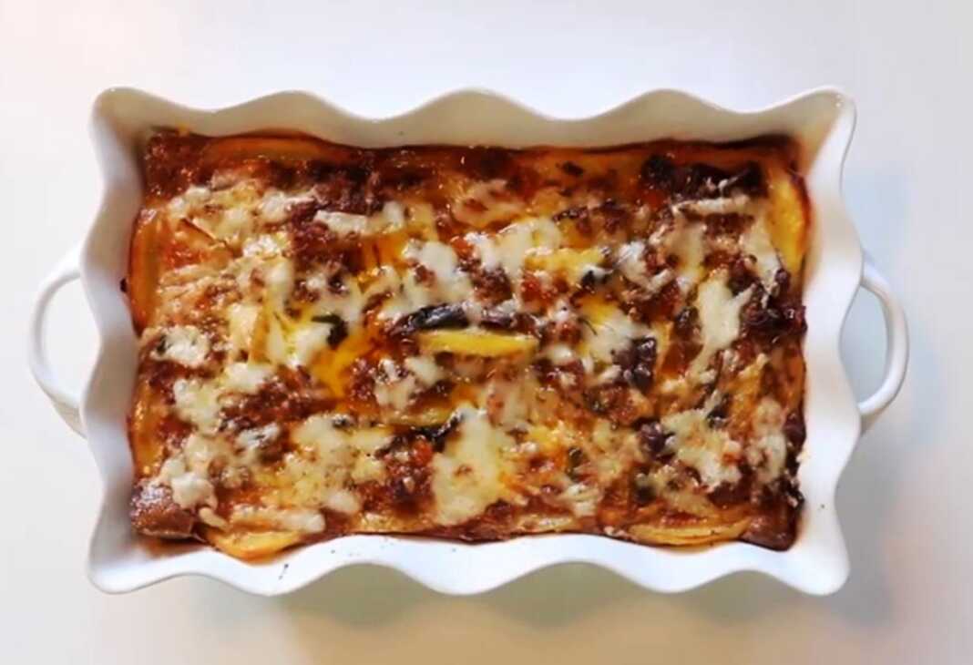 πατατες με μανιταρια στο φουρνο