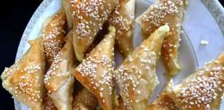 Τα τυροπιτάκια της Γιαγιάς Καλλιόπης τυροπιτάκια τρίγωνα