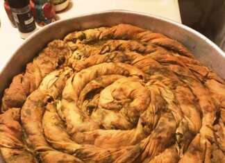 χορτόπιτα στριφτή