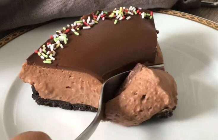 Cheesecake Σοκολάτας με Oreo και Γκανάζ – Χωρίς Ψήσιμο