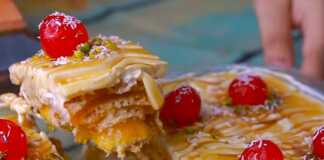 Γλυκό Ψυγείου με πορτοκάλι