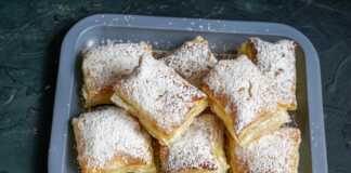 Σφολιατίνια με κρέμα