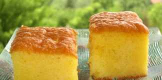 Αφράτο Παντεσπάνι με καρύδα