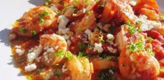 Γαρίδες Σαγανακι