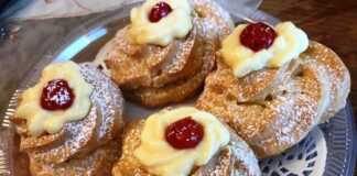 Γλυκάκια γεμιστά με κρέμα