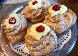 Γλυκάκια γεμιστά με κρέμα