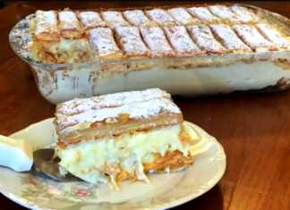 Γλυκό με κρεμα και σφολιατινια