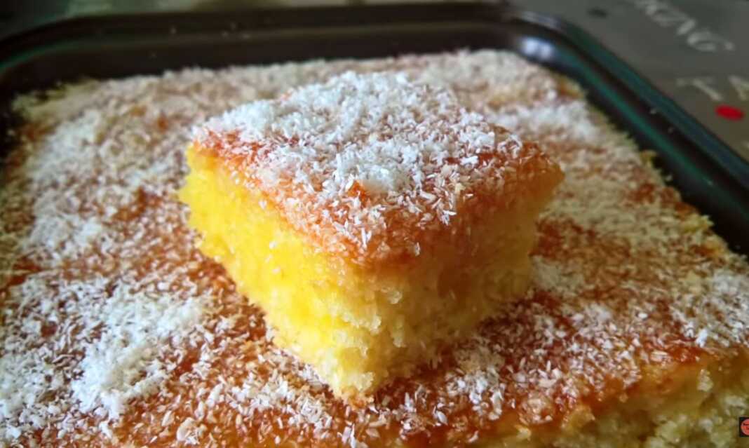 Κέικι Πορτοκάλι με καρύδα