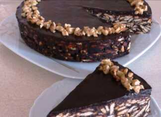 Κεικ Σοκολάτας μωσαικό