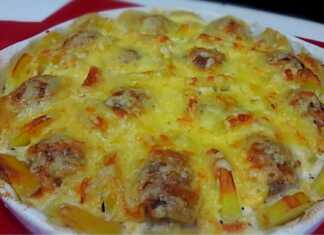 Κεφτέδες με πατάτες Ογκρατέν