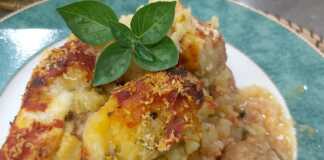 Κεφτεδάκια μοσχαρίσια και πατάτας στο φούρνο