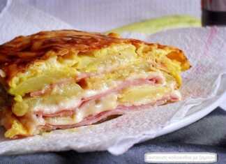 Κολοκύθια με ζαμπόν