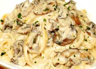 ζυμαρικά με μανιτάρια και σκόρδο