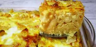 Μακαρονόπιτα χωρίς φύλλο με φέτα