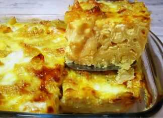 Μακαρονόπιτα χωρίς φύλλο με φέτα