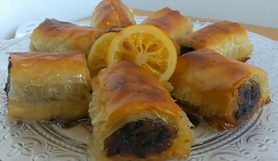 Μπακλαβας με δαμάσκηνο6 Μπακλαβας με δαμάσκηνο