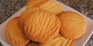 μπισκότα με 3 συστατικά