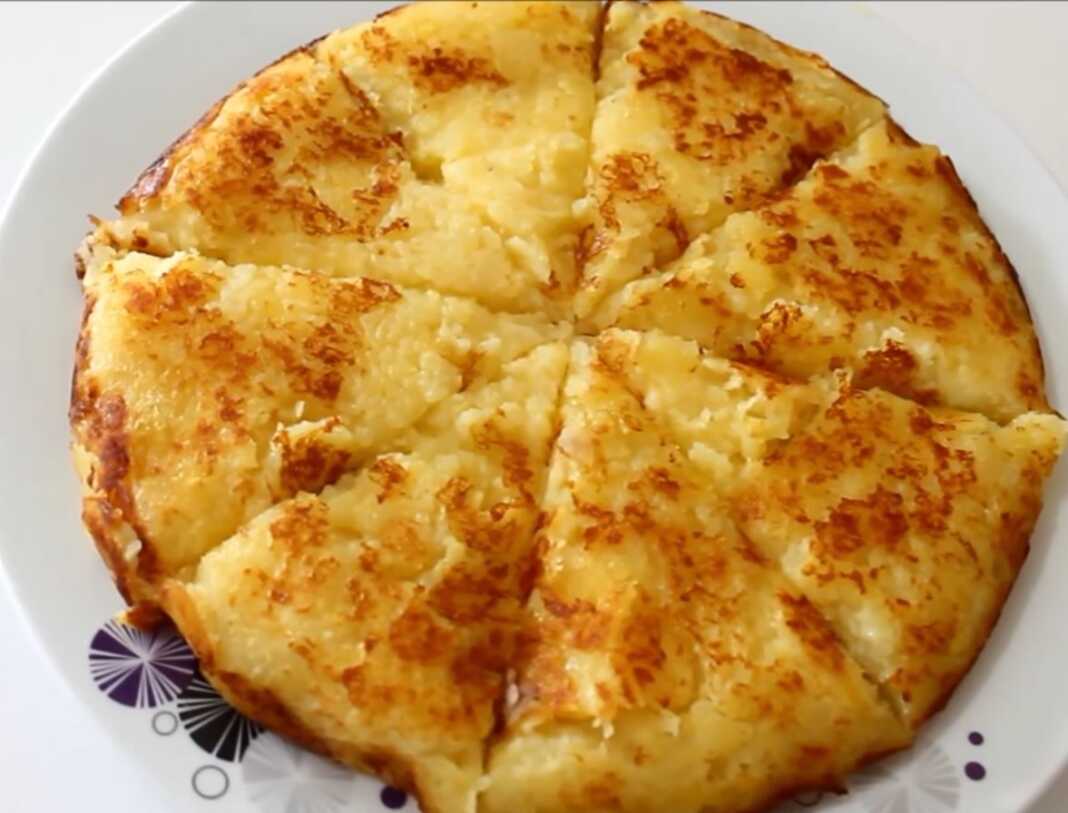 Τηγανιτή πατατόπιτα