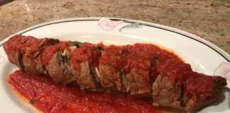 Ρολό μοσχάρι γεμιστο