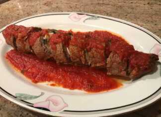 Ρολό μοσχάρι γεμιστο