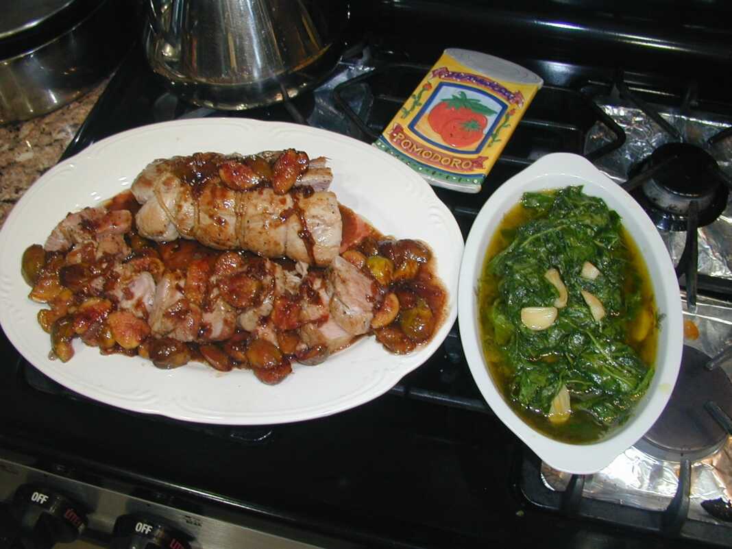 Χοιρινό με σάλτσα σύκου