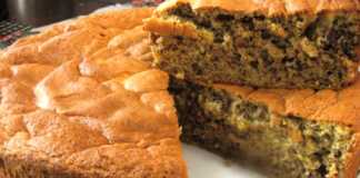 Κέικ με καρύδια