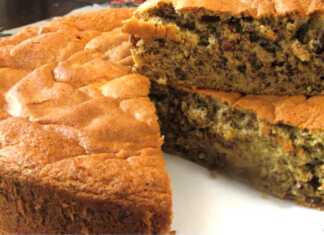 Κέικ με καρύδια