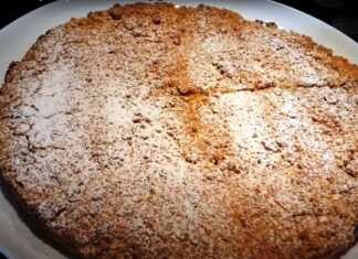 κεικ τριφτό με κρέμα πατισερι