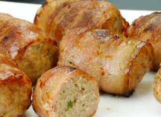 κεφτεδάκια τυλιχτα σε μπεικον