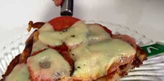 Πίτσα με βάση πατάτα σε 10 λεπτά πιτσα πατατα