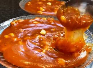 χαλβας με καρύδι και σαφράν