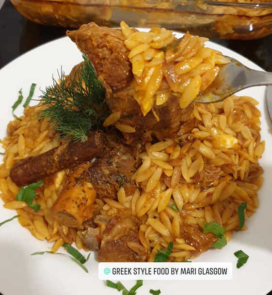 Γιουβέτσι με αρνί7 Γιουβέτσι με αρνί