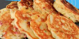 Αλμυρες τηγανίτες με σκόρδο