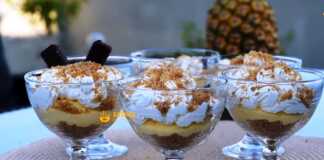 Μια γρήγορη συνταγή κρέμα μπισκότο στο Ποτήρι Γλυκο κρέμα στο ποτηρι