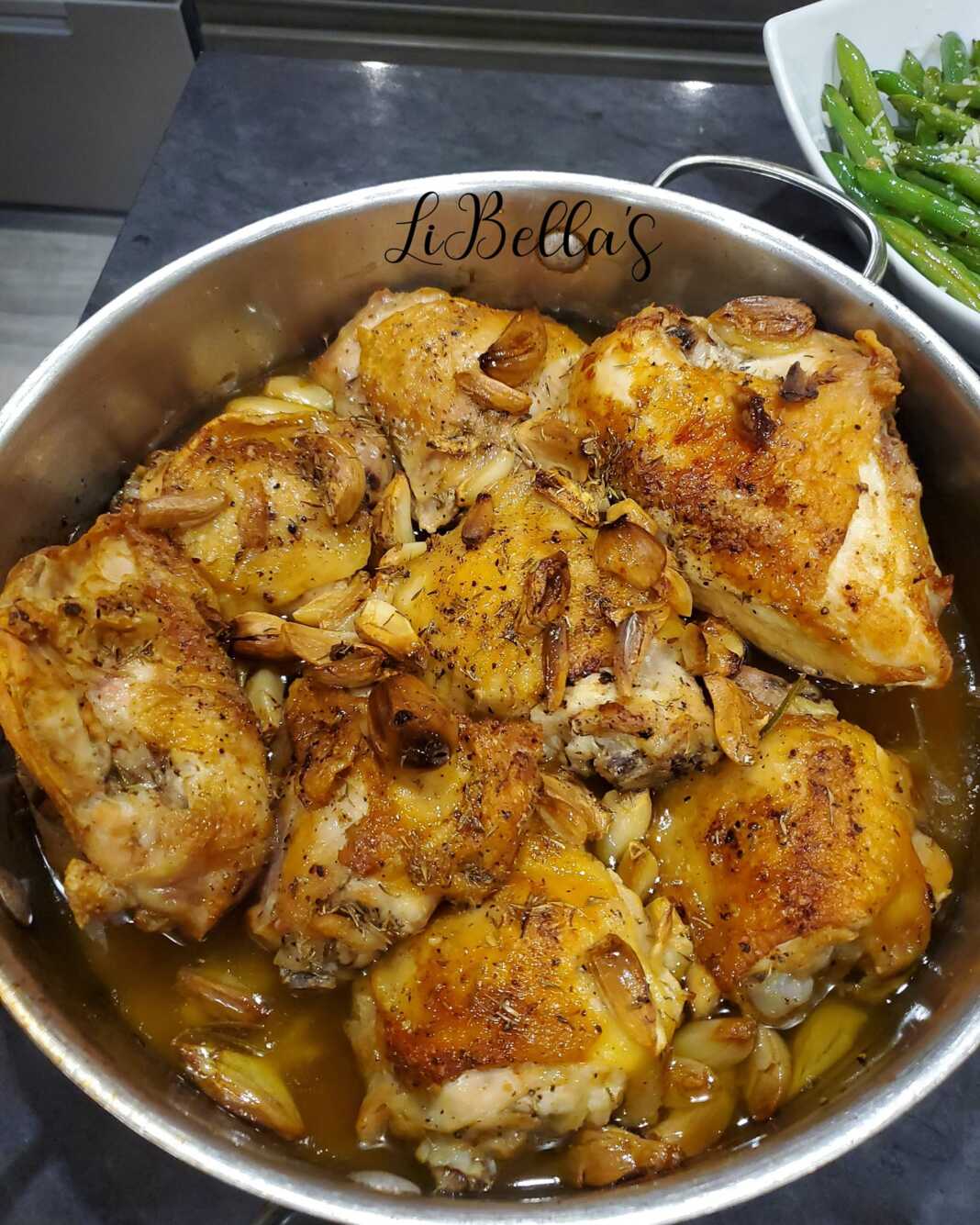 Κοτόπουλο σκορδάτο Κοτόπουλο σκορδάτο