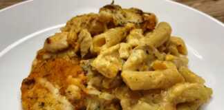 Μακαρονια φουρνο με πατατες