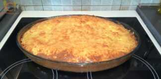 Σουφλε πατατας με αλλαντικά