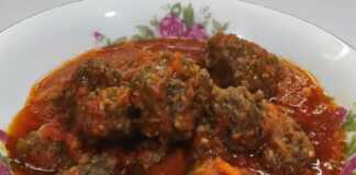 Κεφτεδάκια με Σάλτσα…το αποτέλεσμα είναι υπέροχο κεφτεδάκια με σάλτσα