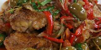 κοτόπουλο με λαχανικά