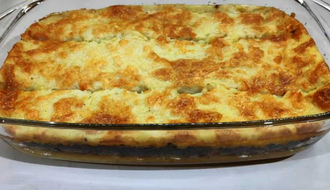 πουρες με κιμά πουρές πατάτας με κιμά