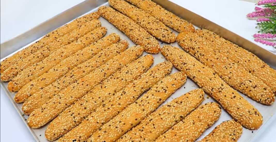 Κριτσίνια με σουσάμι