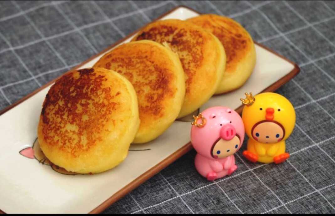 τηγανίτες πατατας με τυρί