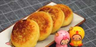 τηγανίτες πατατας με τυρί