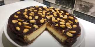 Cheesecake με σοκολάτα και ξηρούς καρπούς