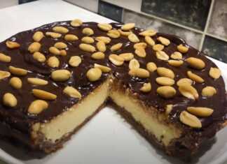 Cheesecake με σοκολάτα και ξηρούς καρπούς