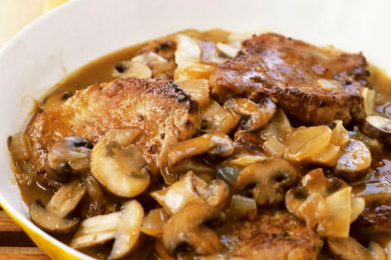 χοιρινές μπριζολες0 χοιρινές μπριζολες